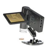 3-inch Handheld 1200x 5M LCD Digital Microscope with Photo/Video Measurement
