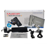 3-inch Handheld 1200x 5M LCD Digital Microscope with Photo/Video Measurement