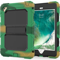 Tough Armor iPad Mini 4 Case with Camouflage Finish, Kickstand & Carry Strap and Extreme Heavy Duty Protection and Air Cushion Technology for Apple iPad Mini 4