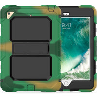 Tough Armor iPad Mini 4 Case with Camouflage Finish, Kickstand & Carry Strap and Extreme Heavy Duty Protection and Air Cushion Technology for Apple iPad Mini 4