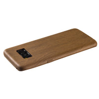 Samsung Galaxy S8 Case, Vintage Wood Stripe PU Leather, Shockproof Drop Proof Slim Bumper Protective Cover for Samsung Galaxy S8