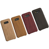 Samsung Galaxy S8 Case, Vintage Wood Stripe PU Leather, Shockproof Drop Proof Slim Bumper Protective Cover for Samsung Galaxy S8