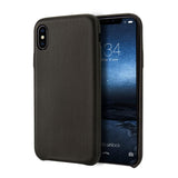 iPhone X Case, Vintage Wood Stripe PU Leather, Shockproof Drop Proof Slim Bumper Protective Cover for iPhone X