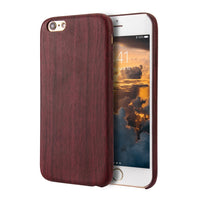 iPhone 6/iPhone 6S Case, Vintage Wood Stripe PU Leather, Shockproof Drop Proof Slim Bumper Protective Cover for iPhone 6/iPhone 6S