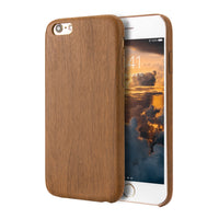 iPhone 6/iPhone 6S Case, Vintage Wood Stripe PU Leather, Shockproof Drop Proof Slim Bumper Protective Cover for iPhone 6/iPhone 6S