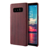 Samsung Galaxy Note 8 Case, Vintage Wood Stripe PU Leather, Shockproof Drop Proof Slim Bumper Protective Cover for Samsung Galaxy Note 8