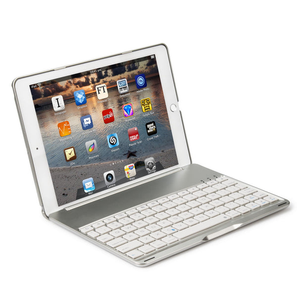 Bluetooth Keyboard Case for iPad 9.7 2018 2017/iPad Air 2/iPad Air/iPad Pro 9.7, Wireless Bluetooth Keyboard Case Cover with Auto Wake/Sleep