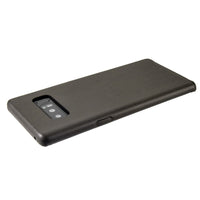 Samsung Galaxy Note 8 Case, Vintage Wood Stripe PU Leather, Shockproof Drop Proof Slim Bumper Protective Cover for Samsung Galaxy Note 8