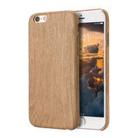 iPhone 6/iPhone 6S Case, Vintage Wood Stripe PU Leather, Shockproof Drop Proof Slim Bumper Protective Cover for iPhone 6/iPhone 6S