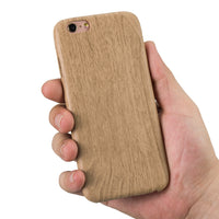 iPhone 6/iPhone 6S Case, Vintage Wood Stripe PU Leather, Shockproof Drop Proof Slim Bumper Protective Cover for iPhone 6/iPhone 6S