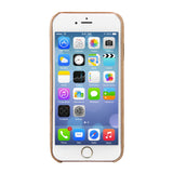 iPhone 6/iPhone 6S Case, Vintage Wood Stripe PU Leather, Shockproof Drop Proof Slim Bumper Protective Cover for iPhone 6/iPhone 6S