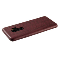 Samsung Galaxy S9+ Plus Case, Vintage Wood Stripe PU Leather, Shockproof Drop Proof Slim Bumper Protective Cover for Samsung Galaxy S9+ Plus