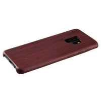 Samsung Galaxy S9 Case, Vintage Wood Stripe PU Leather, Shockproof Drop Proof Slim Bumper Protective Cover for Samsung Galaxy S9
