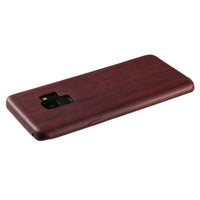 Samsung Galaxy S9 Case, Vintage Wood Stripe PU Leather, Shockproof Drop Proof Slim Bumper Protective Cover for Samsung Galaxy S9