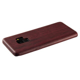 Samsung Galaxy S9 Case, Vintage Wood Stripe PU Leather, Shockproof Drop Proof Slim Bumper Protective Cover for Samsung Galaxy S9