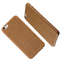 iPhone 6 Plus/iPhone 6S Plus Case, Vintage Wood Stripe PU Leather, Shockproof Drop Proof Slim Bumper Protective Cover for iPhone 6 Plus/iPhone 6S Plus