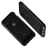 iPhone X Case, Air Cushion Shock-Absorption TPU+TPE Bumper Ultra Soft Protective Scratch-resistant Shockproof Case for Apple iPhone X