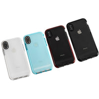 iPhone X Case, Air Cushion Shock-Absorption TPU+TPE Bumper Ultra Soft Protective Scratch-resistant Shockproof Case for Apple iPhone X